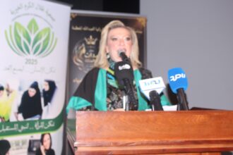 تكريم المستشارة ربى عوني الرفاعي خلال حفل "سيدات بضياء الملكة" بمناسبة عيد ميلاد الملكة رانيا