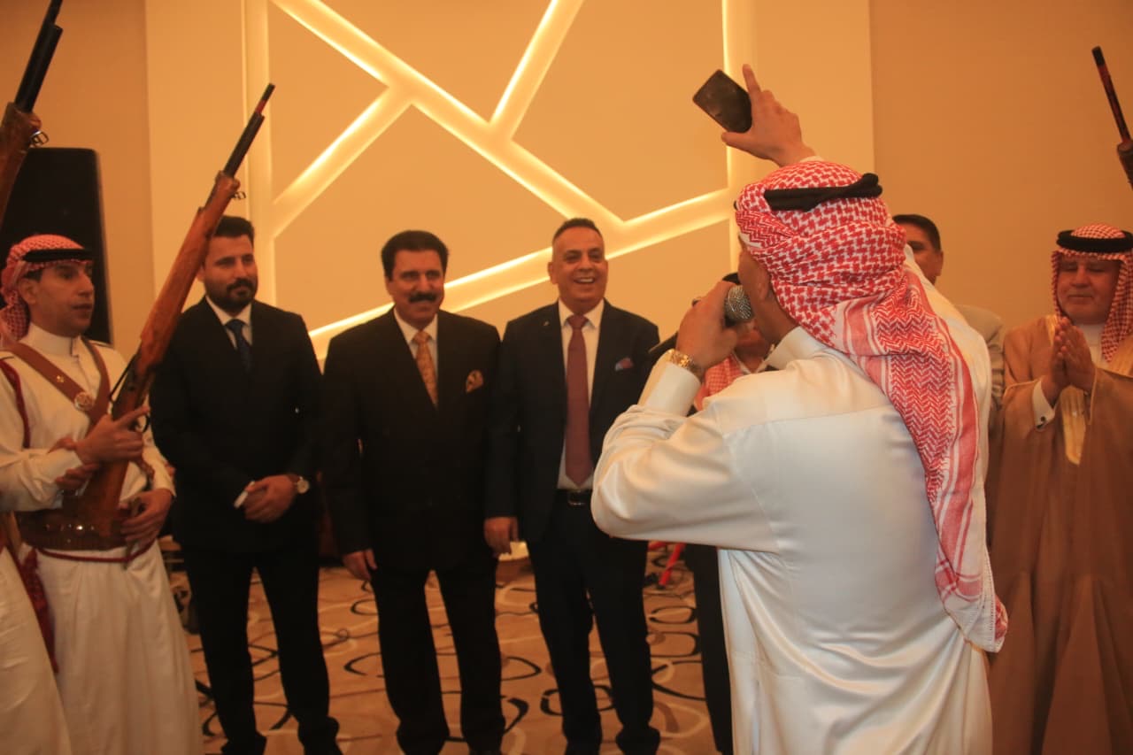 الشيخ مروان شوقي صلاح يحتفل بزواج نجلهه عدي بحضور الأهل والأصدقاء