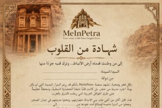 منصة عالمية غير ربحية تعيد ملايين الزوار إلى البترا رقميًا… وتحول صورهم وذكرياتهم إلى أكبر «ذاكرة سياحية» مفتوحة للعالم