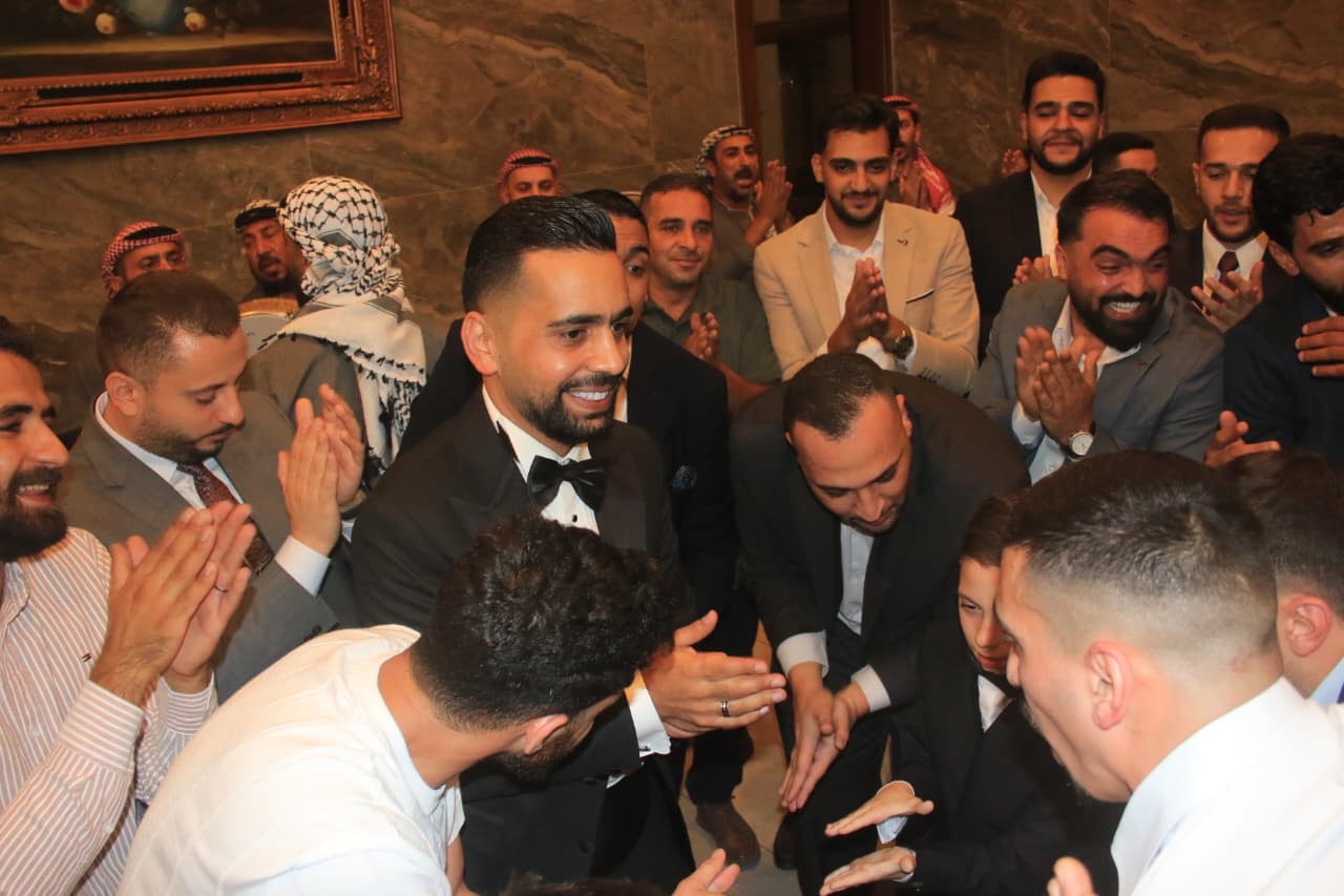 الشيخ مروان شوقي صلاح يحتفل بزواج نجلهه عدي بحضور الأهل والأصدقاء
