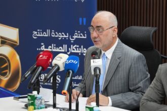 الشاعر: جائزة افضل منتج أردني في قطاع الصناعات الكيميائية لعام 2026