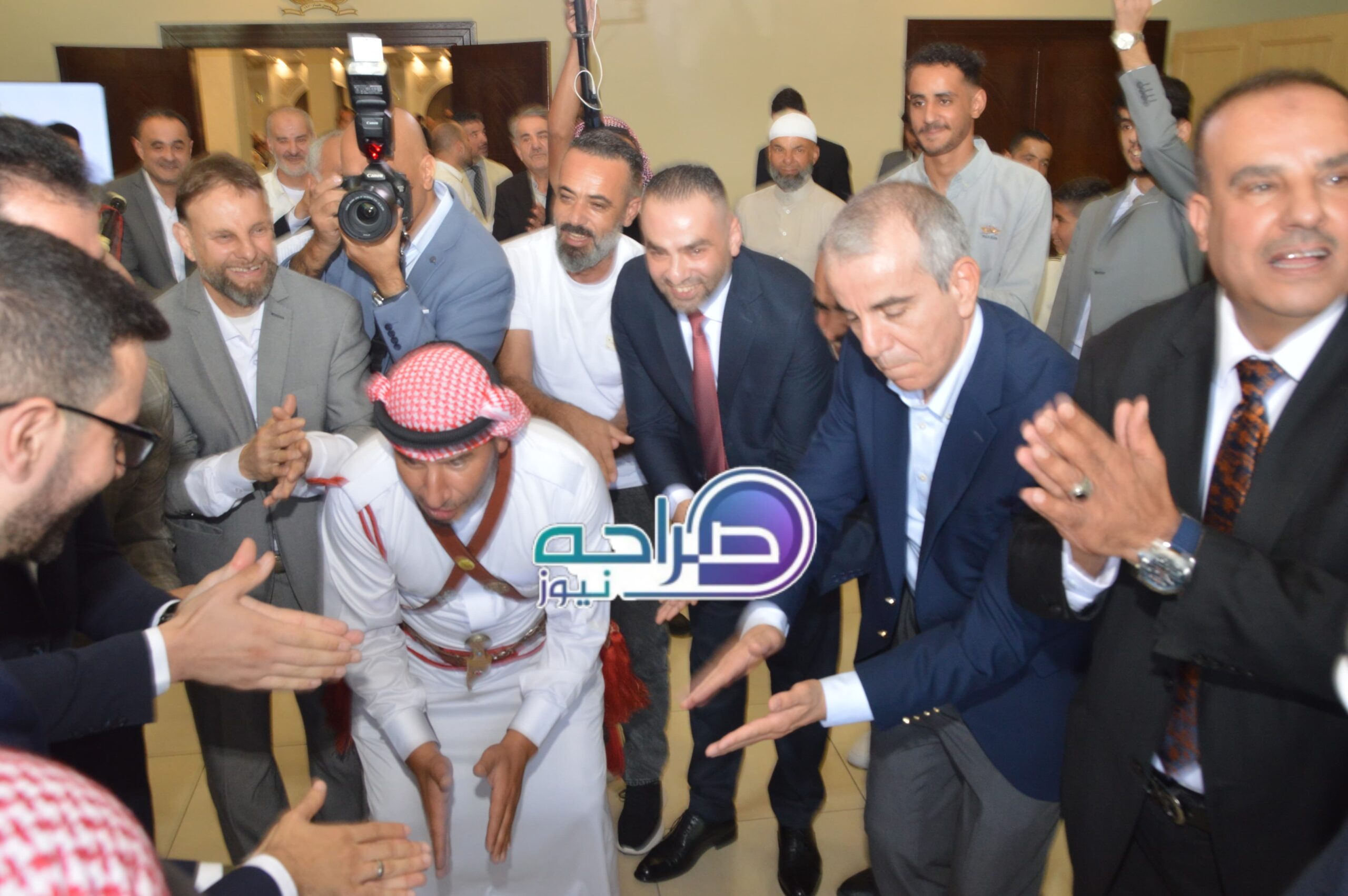 عمر سلامة يحتفل بزفاف نجله قصي بحضور رسمي واجتماعي
