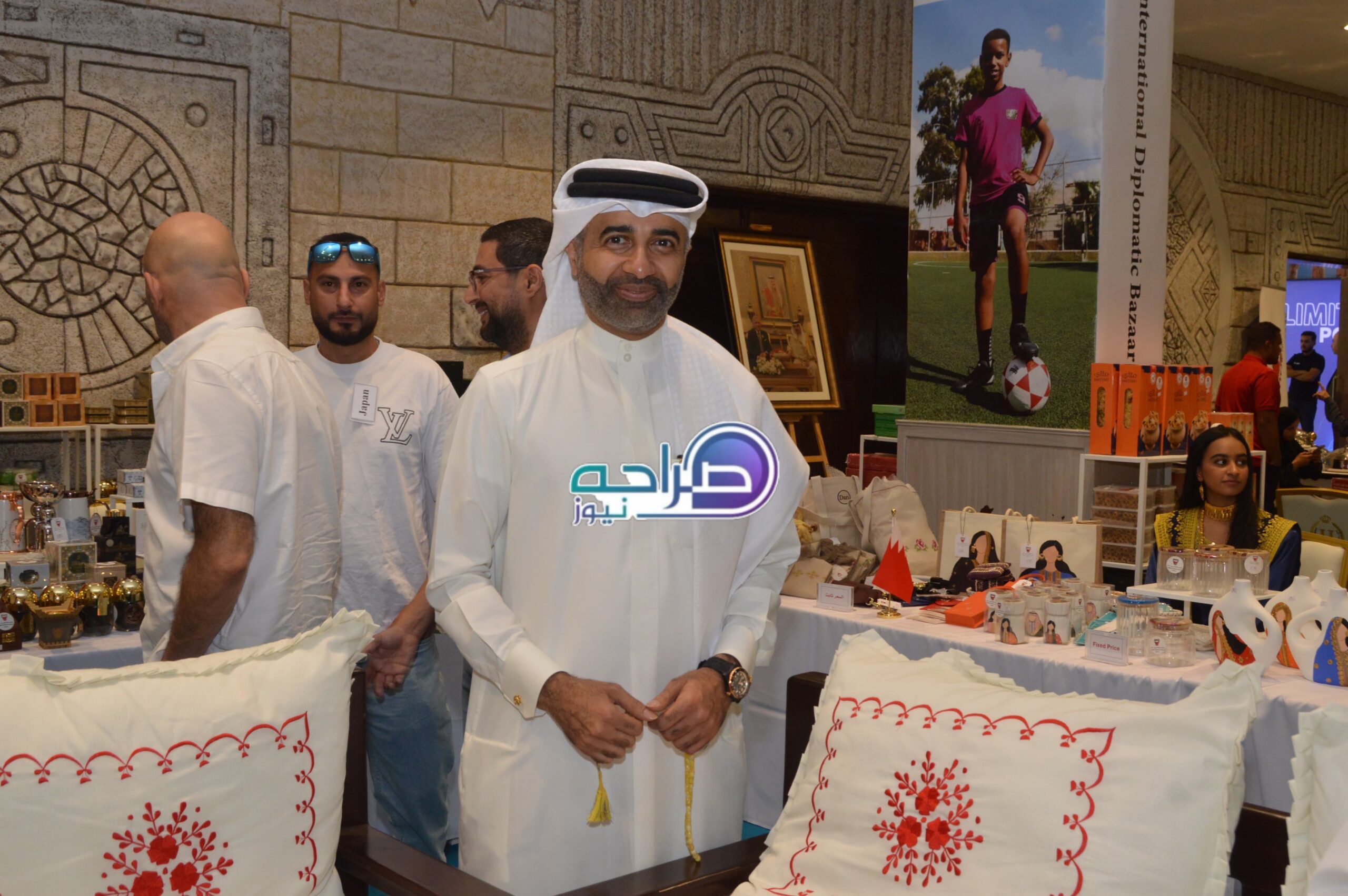 الأميرة بسمة ترعى البازار الخيري السنوي للسلك الدبلوماسي لمبرة أم الحسين