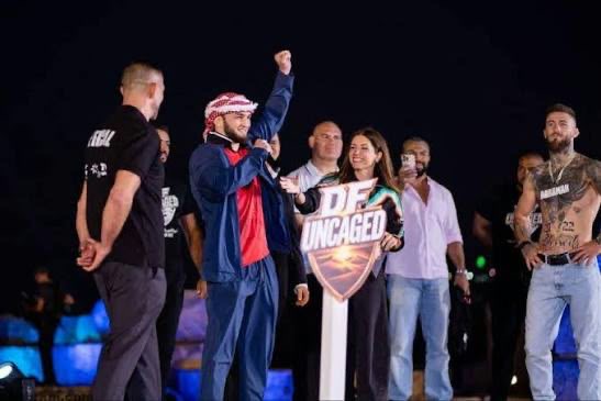 المدرج الروماني يحتضن منافسات أمسية DF UNCAGED Fight Night للفنون القتالية المختلطة.. فيديو