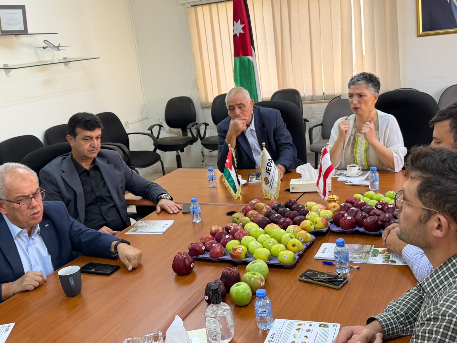 الأردن ولبنان يبحثان تعزيز التبادل الزراعي وفتح أسواق جديدة