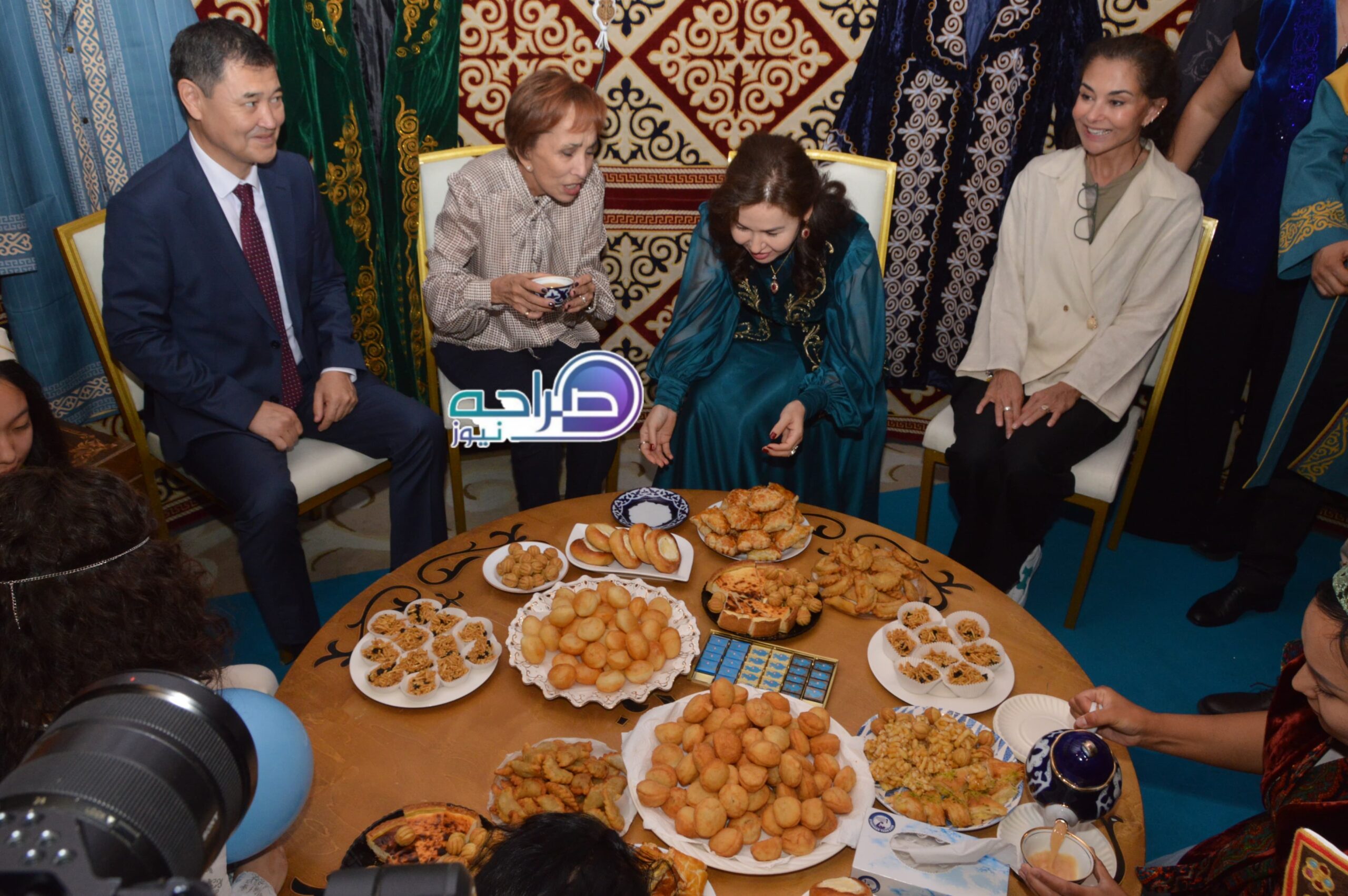 الأميرة بسمة ترعى البازار الخيري السنوي للسلك الدبلوماسي لمبرة أم الحسين
