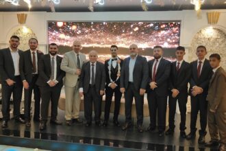 حفل زفاف المهندس حسن نجل الصحفي محمد غنام على المحامية زمزم مالك