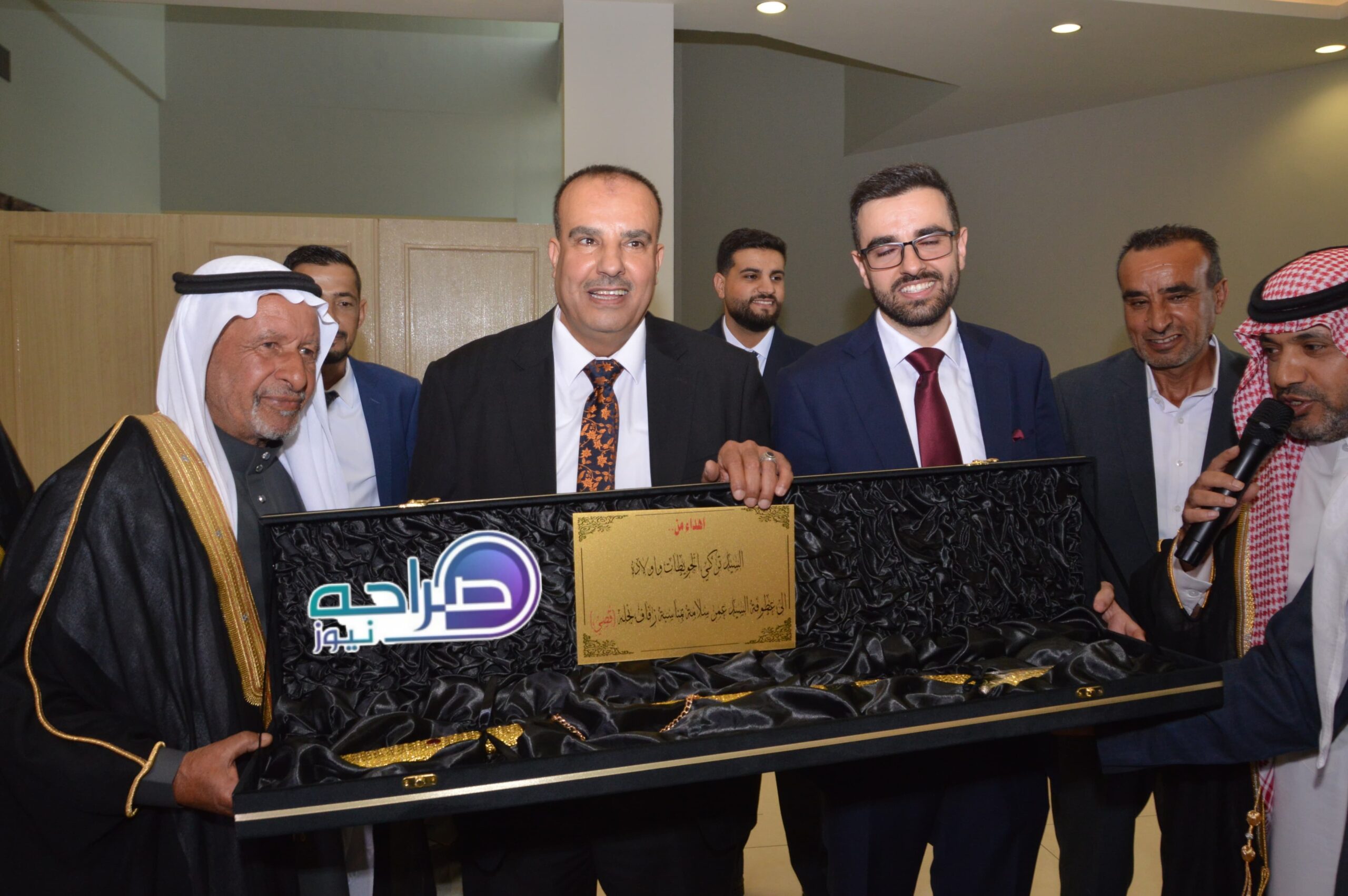 عمر سلامة يحتفل بزفاف نجله قصي بحضور رسمي واجتماعي