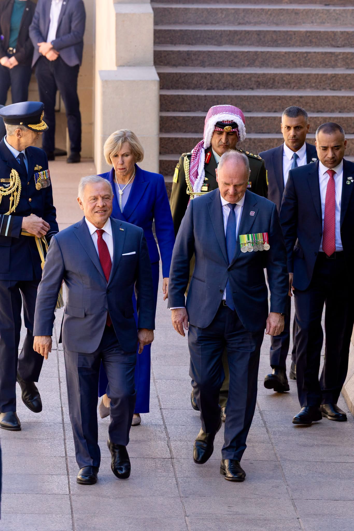 الملك والحاكمة العامة لأستراليا يبحثان مستجدات المنطقة والعلاقات الثنائية