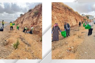 البيئة تنفذ حملات نظافة للحد من النفايات العشوائية