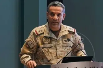 التحالف يعترض مسيرة حوثية أُطلقت باتجاه منطقة الرياض