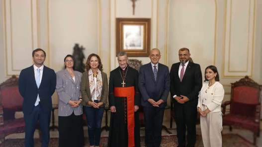 وزير السياحة يبحث مع الراعي مشاركة الكنيسة المارونية في احتفالية معمودية المسيح