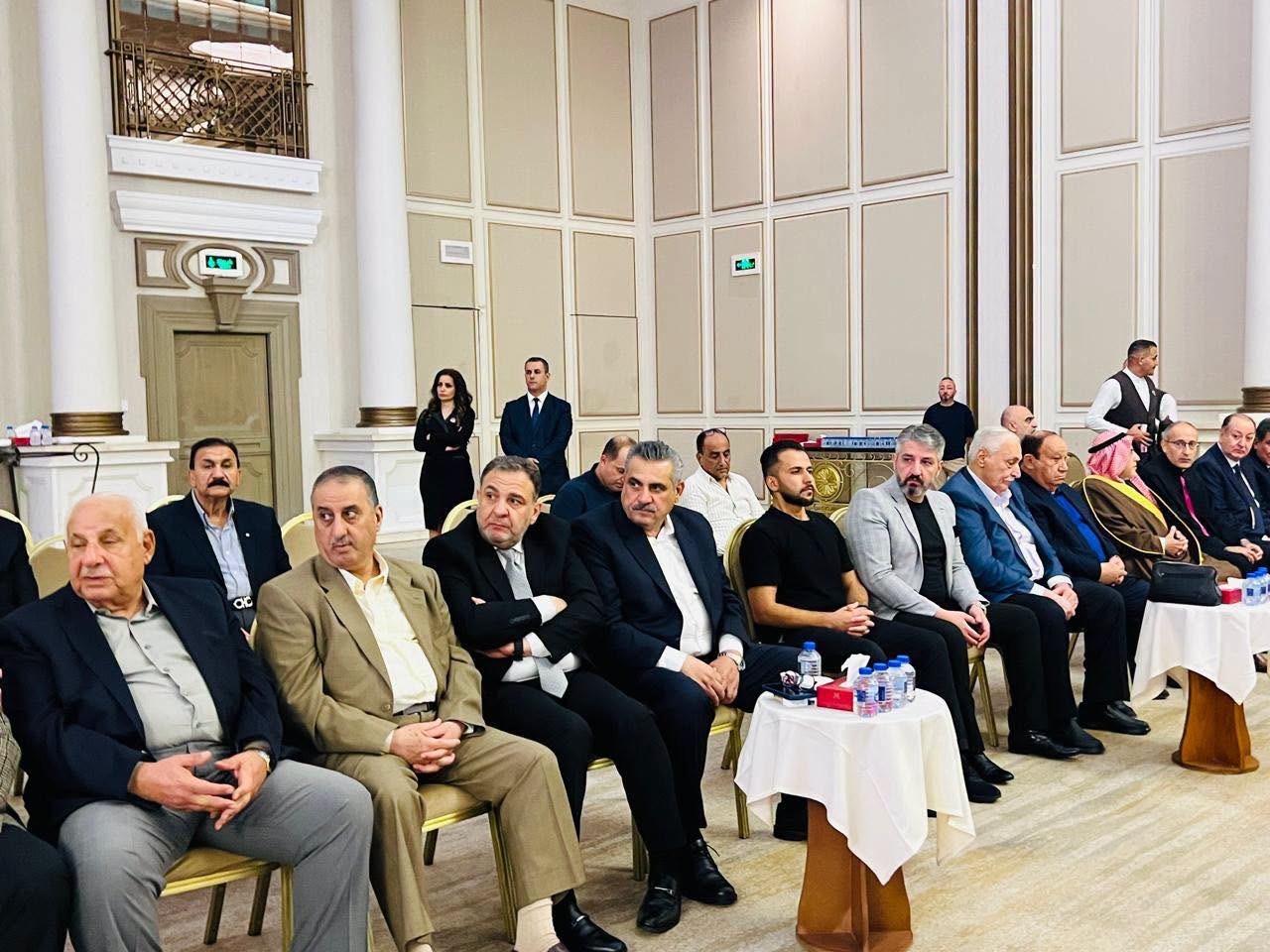 صورة حول : الجالية العراقية في عمّان تقيم مجلس عزاء وحفلًا تأبينيًا لشهداء كنيسة الكرك بحضور السفير عمر البرزنجي الجالية العراقية في عمّان تقيم مجلس عزاء وحفلًا تأبينيًا لشهداء كنيسة الكرك بحضور السفير عمر البرزنجي